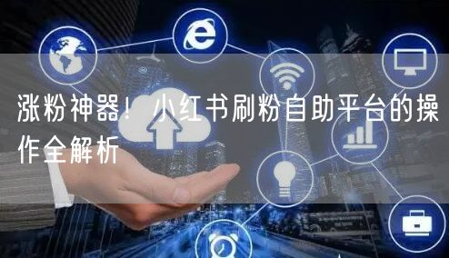涨粉神器!小红书刷粉自助平台的操作全解析
