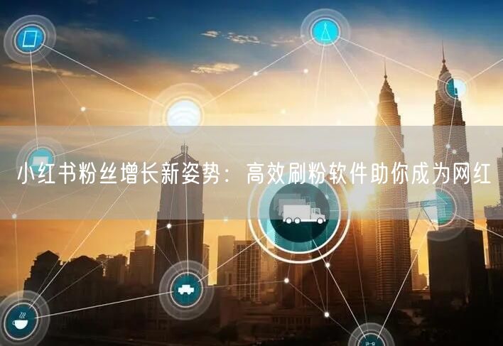 小红书粉丝增长新姿势:高效刷粉软件助你成为网红