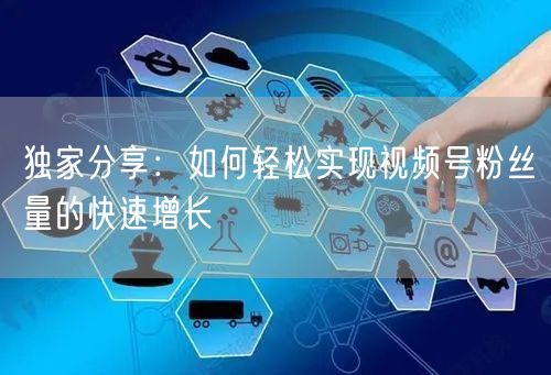 独家分享：如何轻松实现视频号粉丝量的快速增长